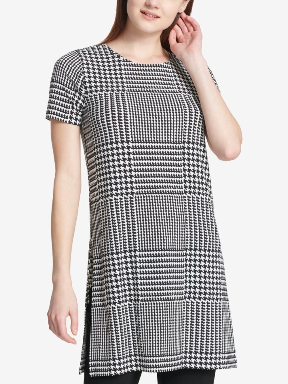 Calvin Klein Womens Printed Tunic